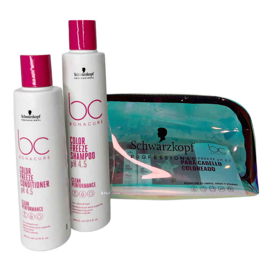 Pack Shampoo y acondicionador Color Freeze/ Bonacure 200ml Schwarzkopf